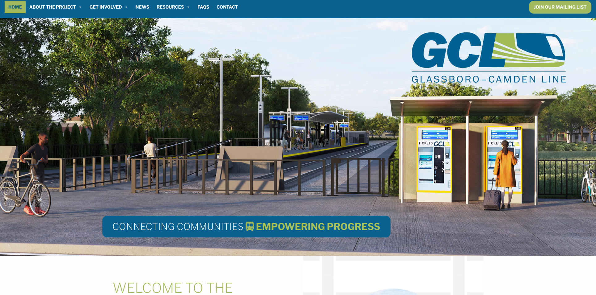 Glassboro-Camden Line Relaunches Project Website